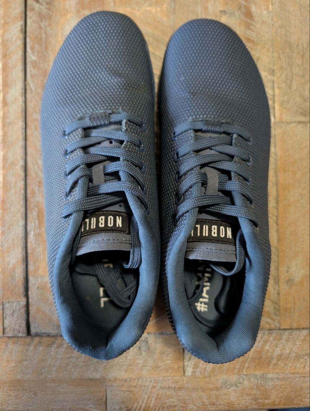 NOBULL Outwork Training Shoe Men's 8.5 Navy Gum- Barely Worn